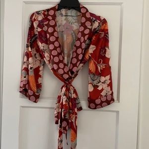 Zara kimono style blouse